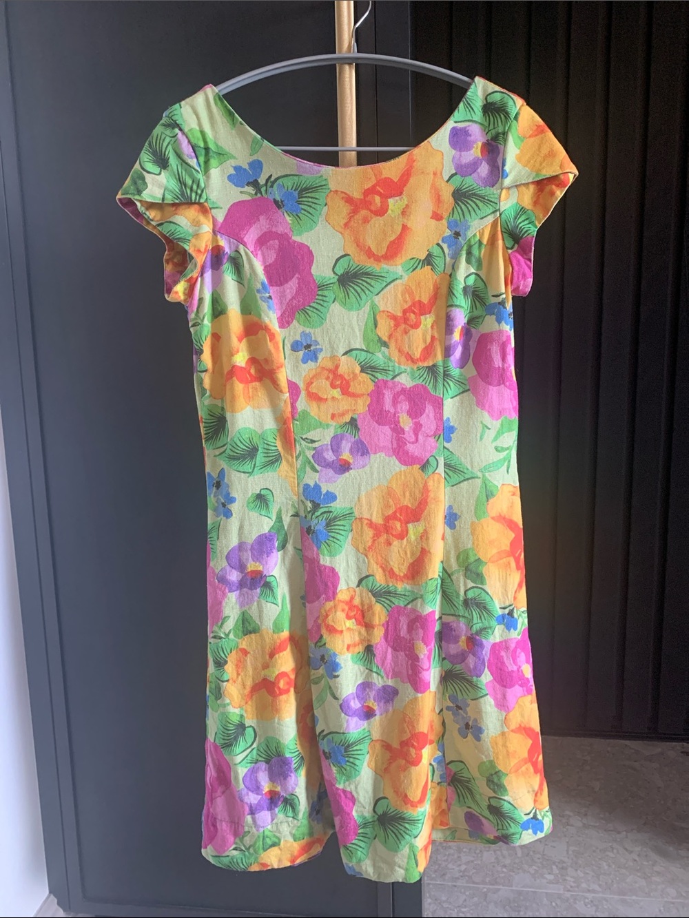 Beautiful Farm Rio Floral Cap Sleeve Dress